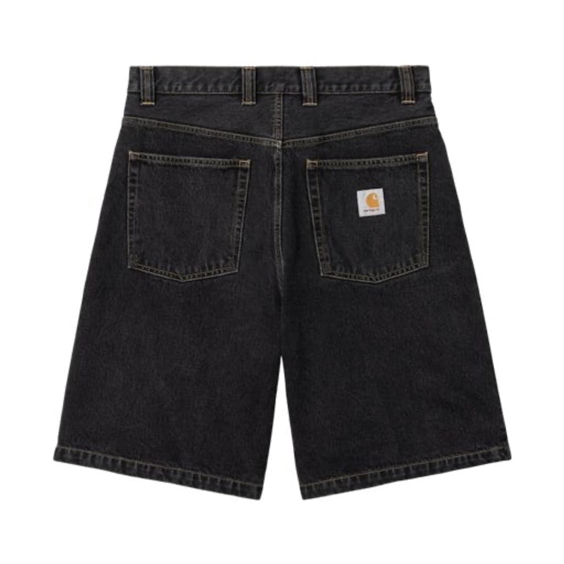 (S) 칼하트윕 브랜든 쇼츠 스미스 블랙 스톤 워시드 상품이미지1