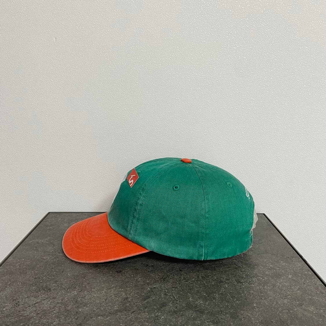 (OS) 슈프림 S로고 볼캡 모자 오렌지 그린 상품이미지2