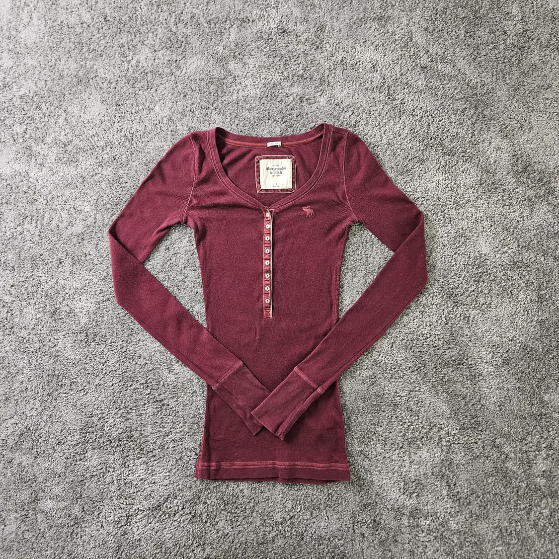 [무료배송] Abercrombie & Fitch 긴팔 티셔츠 상품이미지1