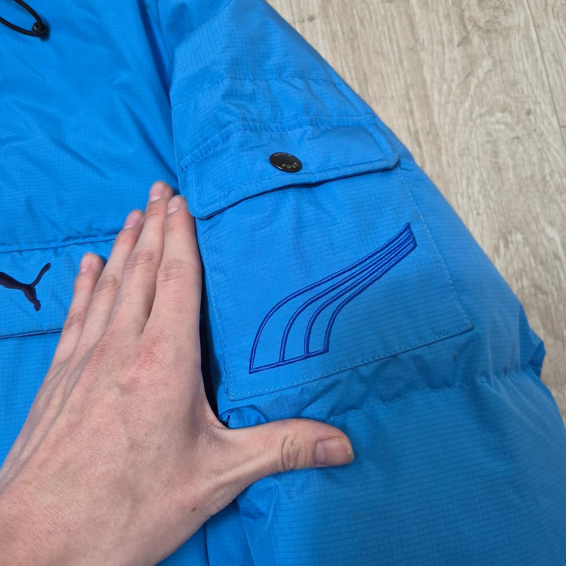 푸마 애틀래틱 코어 덕다운 패딩 점퍼 M(95) 상품이미지4