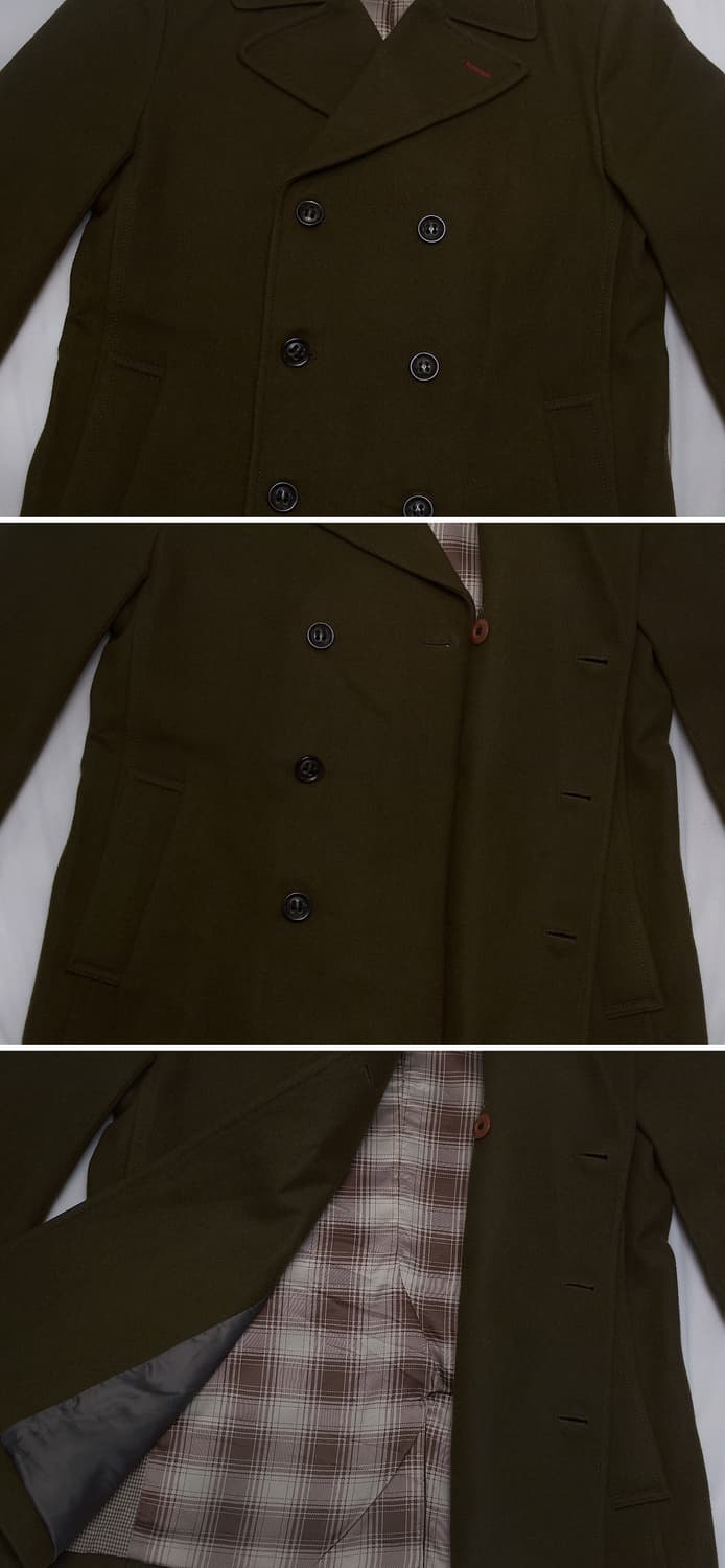 시리즈 (series) 모던 클래식 멜튼울 더블 피코트 자켓 (100+) 상품이미지6