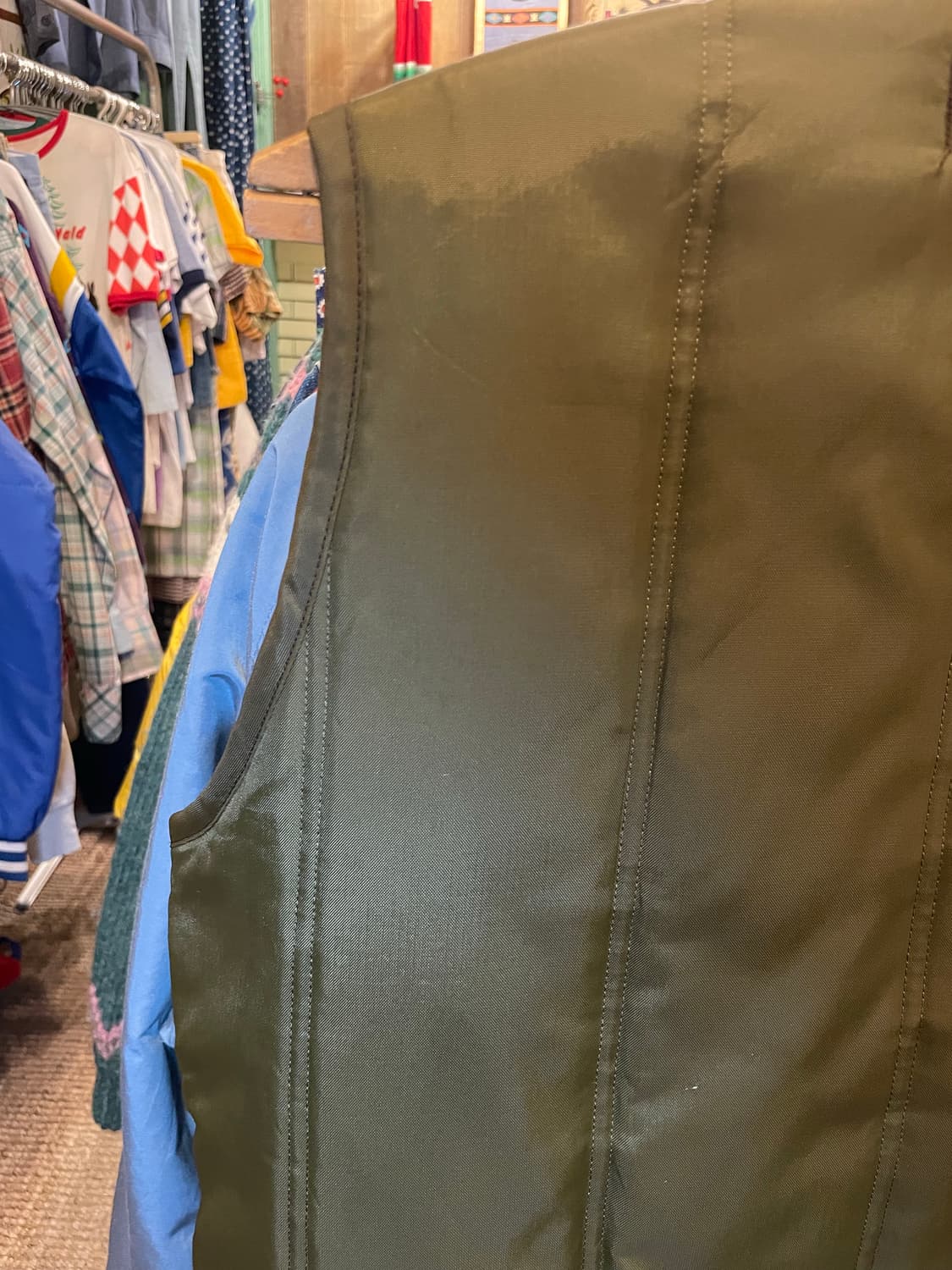 1980~90s Vintage Riverside Vest USA 상품이미지7