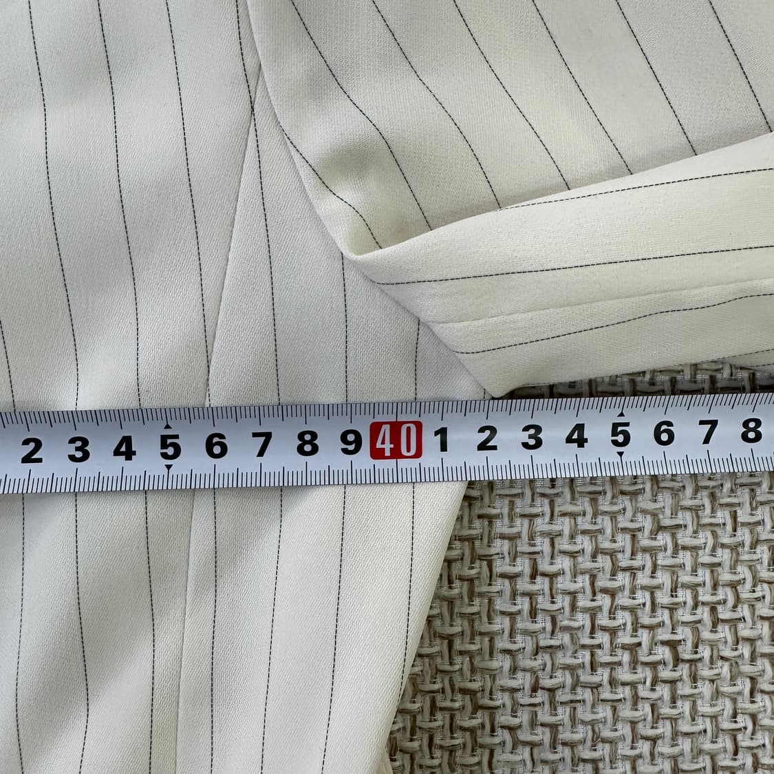 85 아이잗바바 핀스트라이프 블레이저 0424D 상품이미지6