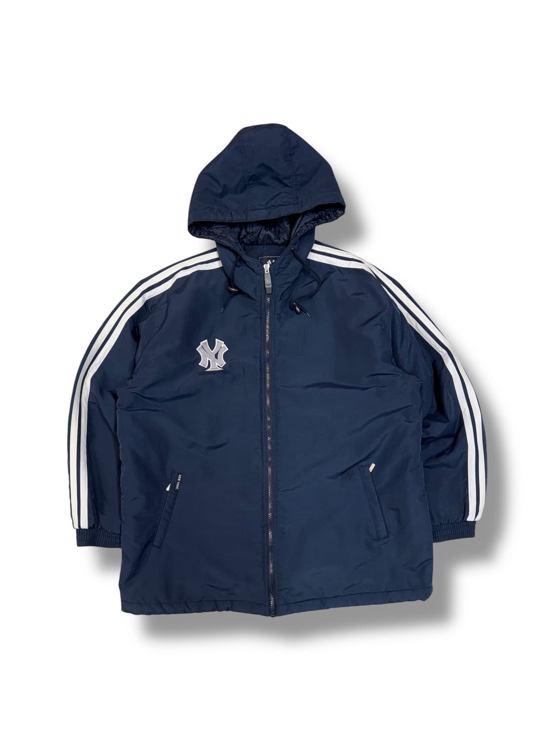 90s 시티웨어 뉴욕 프레스 후드 자켓 (L)  상품이미지1