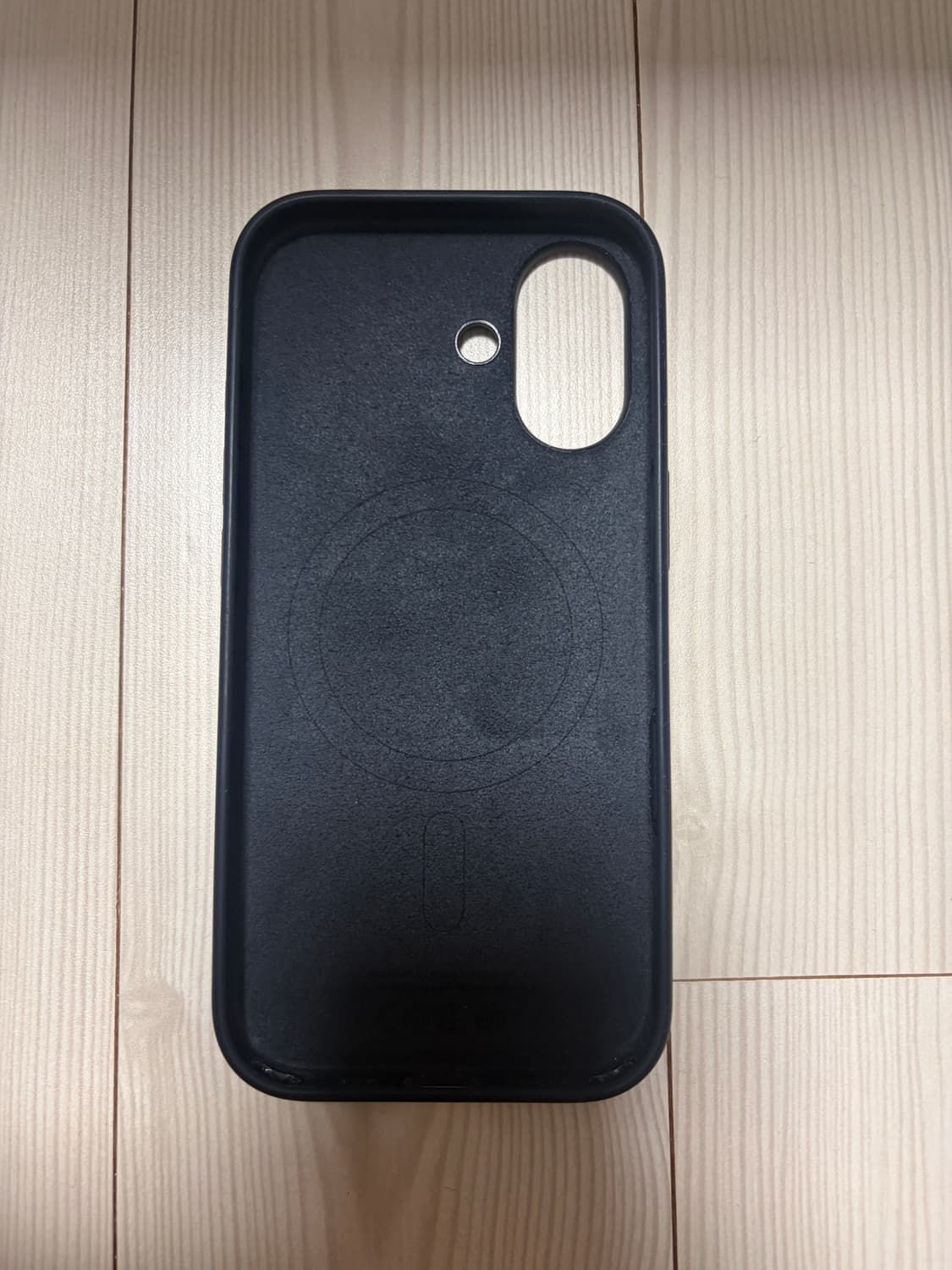 Apple 정품 아이폰17 맥세이프 실리콘 케이스 블랙 상품이미지2