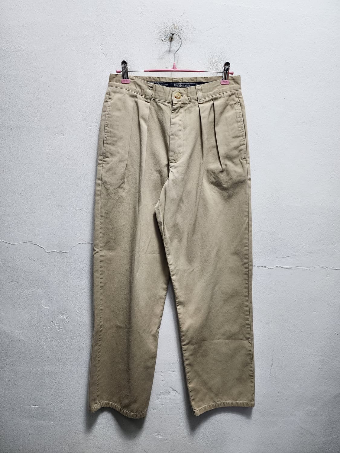 폴로 투턱 아메카지 베이지 치노팬츠  상품이미지1