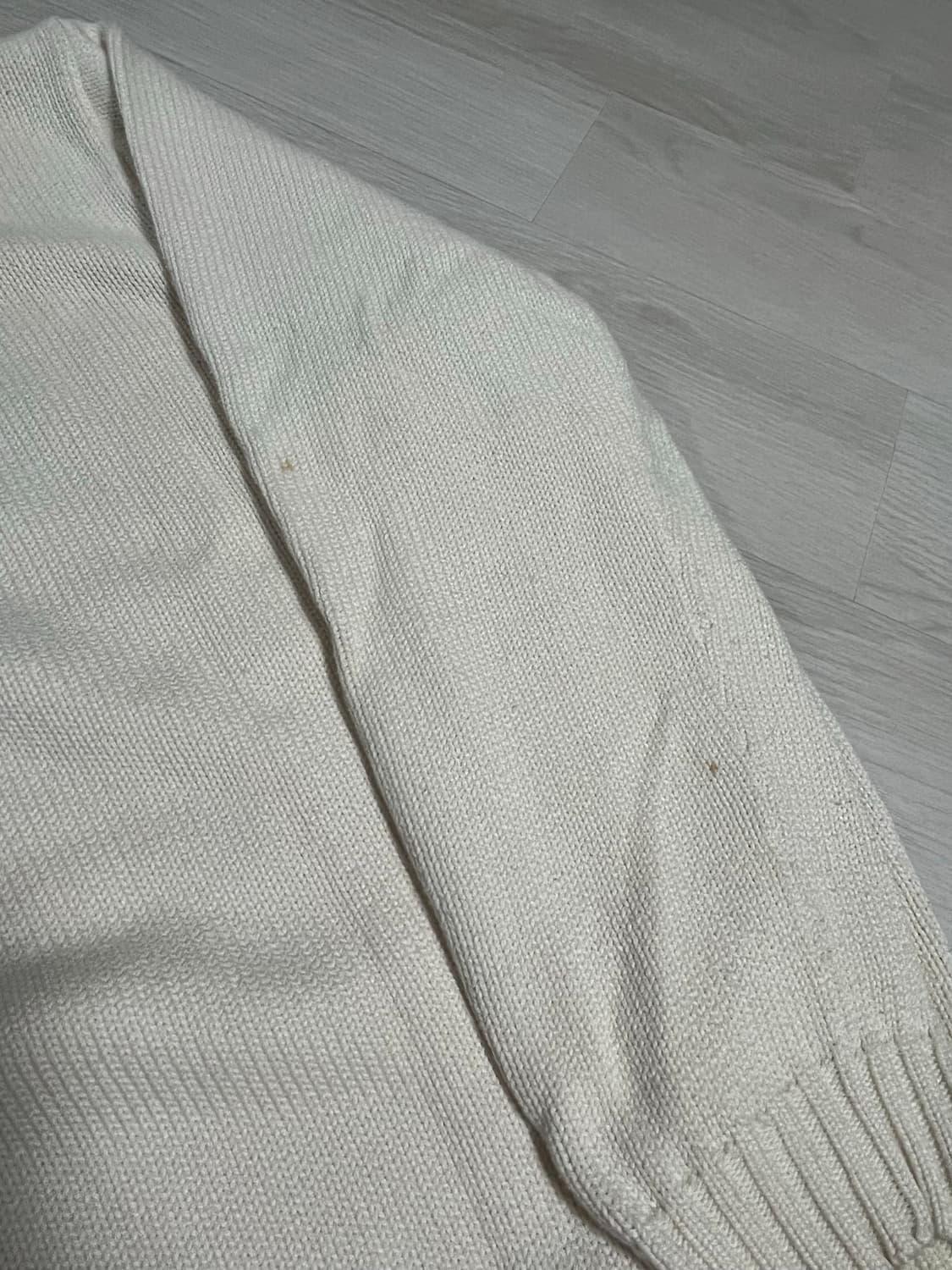 폴로 랄프로렌 니트 아이보리 L 상품이미지5