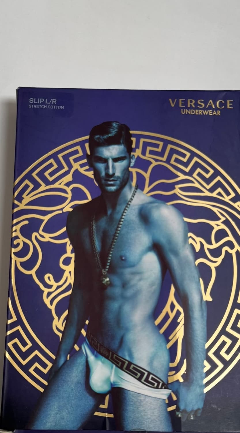 versace  베르사체 메두사 그레카  삼각 화이트  상품이미지2