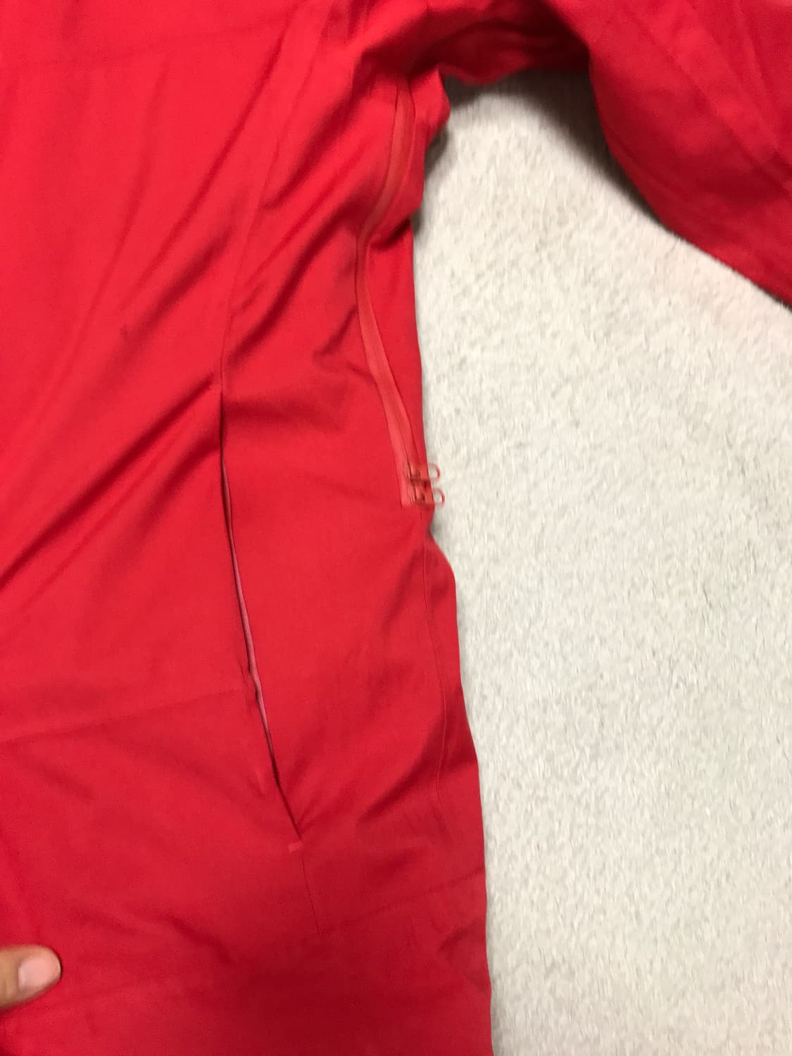 INAREM 레드 방수 방한 다운자켓 상품이미지3