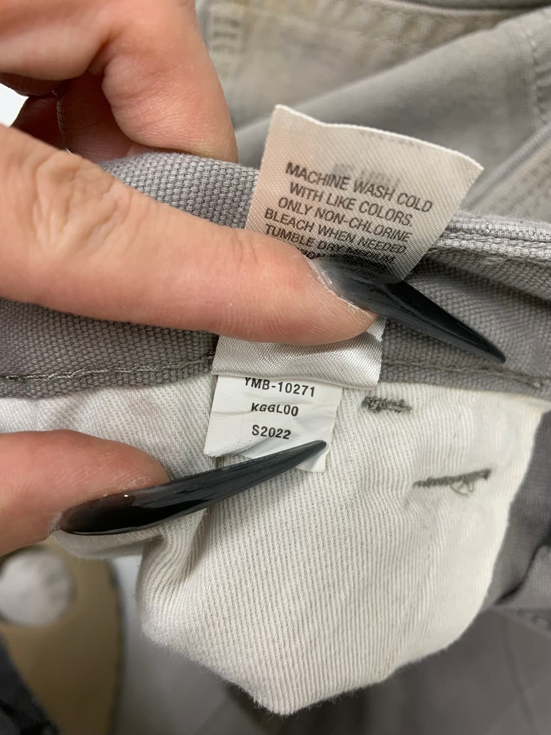 Ridgecut 그레이 코튼 팬츠 #345 상품이미지6