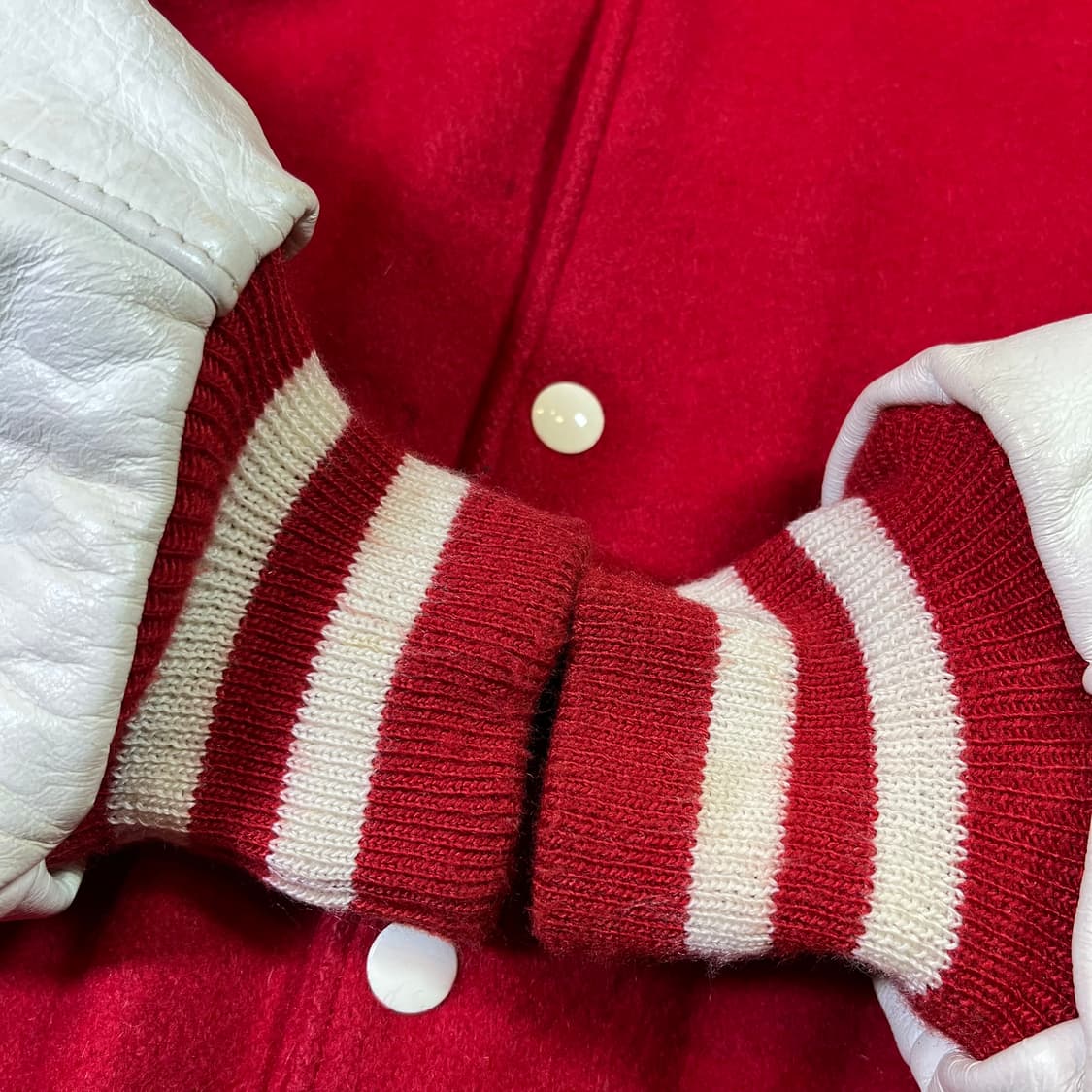 드롱 빅로고 USA 바시티 자켓 상품이미지6