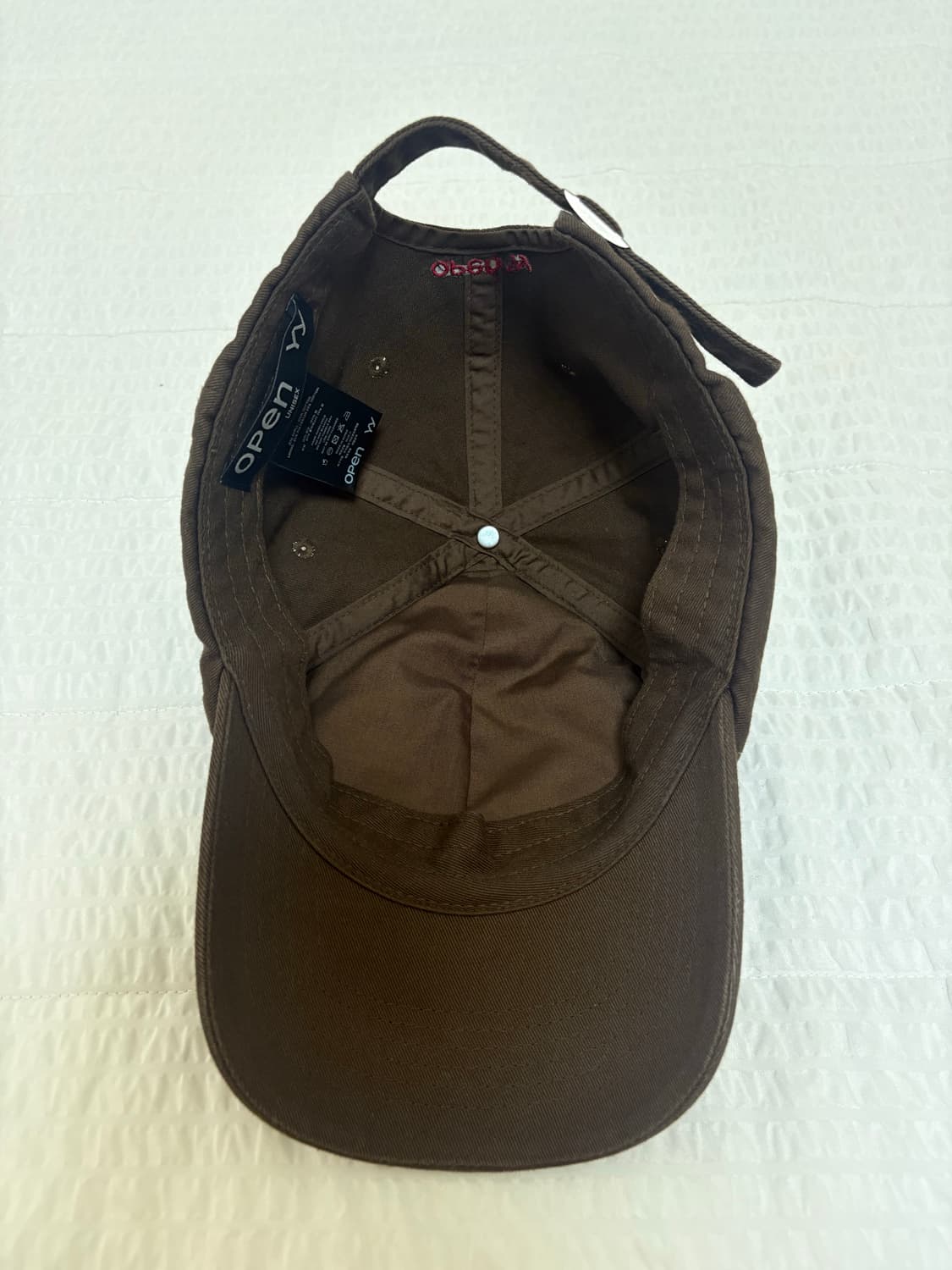 오픈와이와이 적토마 패치 볼캡 브라운 상품이미지2