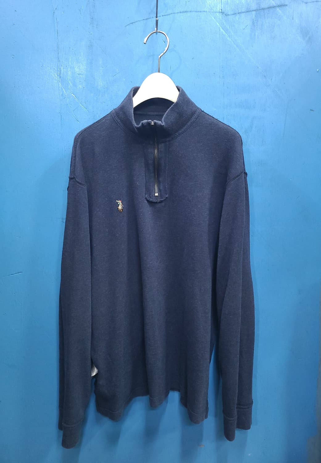 빈티지 폴로 반집업 티셔츠 상품이미지3