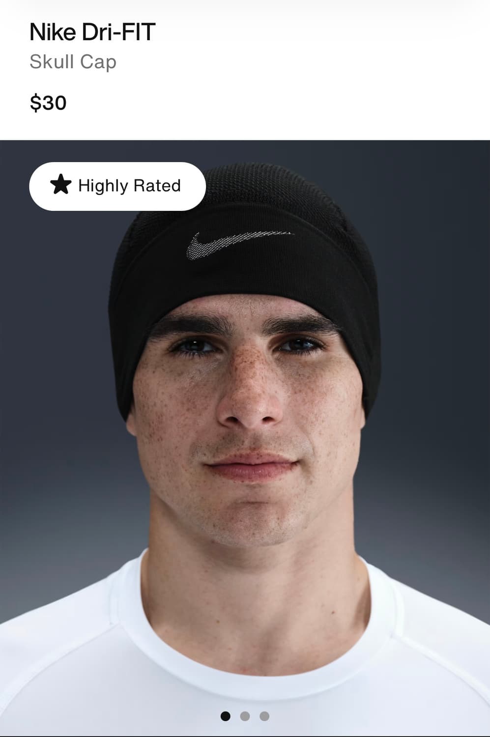 나이키 드라이핏 니트 스컬캡 러닝 비니 상품이미지1