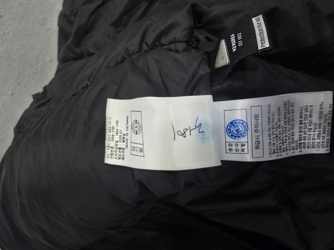 K2 씬에어 구스 다운 경량  롱패딩 상품이미지6