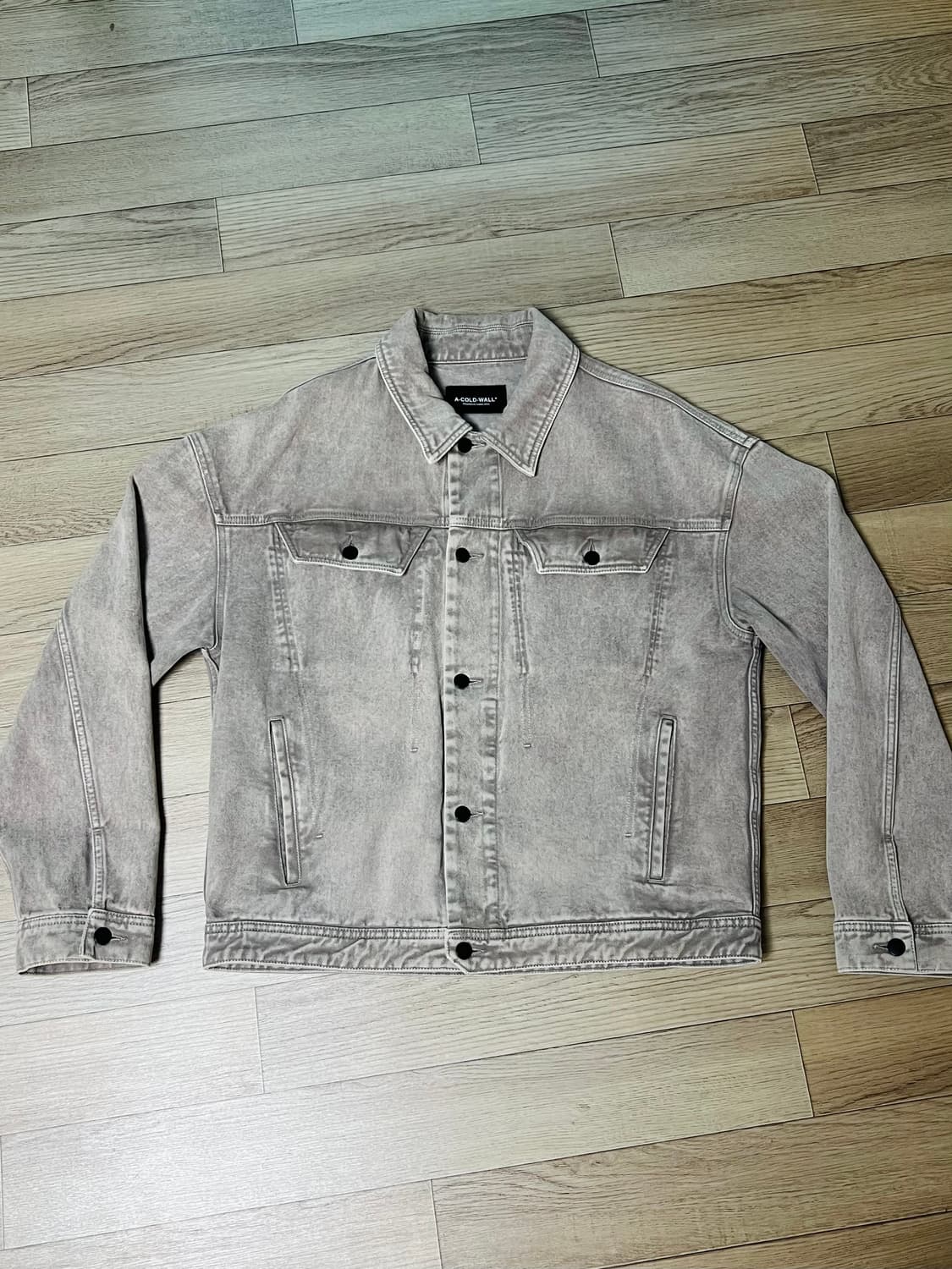 어콜드월 오버다이 데님자켓 상품이미지1