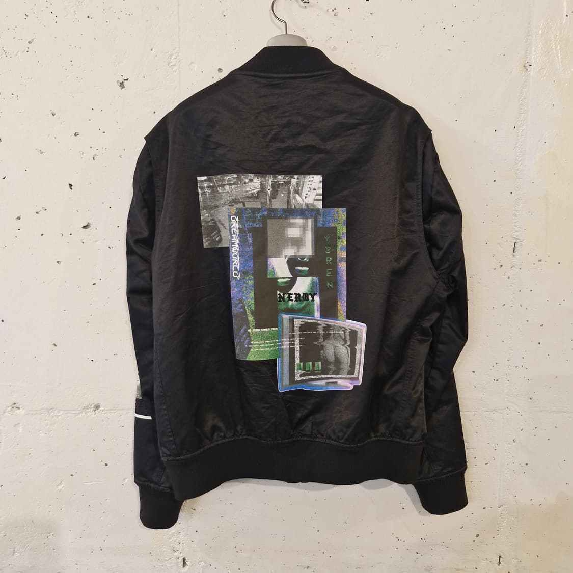 널디 NERDY 그래픽 MA-1 항공 봄버 자켓 상품이미지7