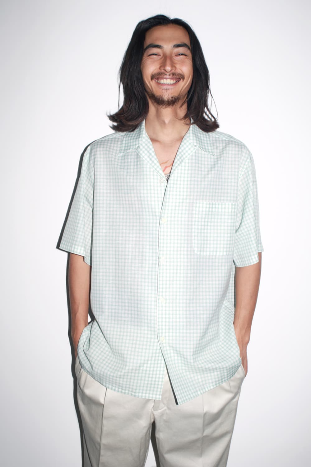 와코마리아 레귤러카라 셔츠 상품이미지5