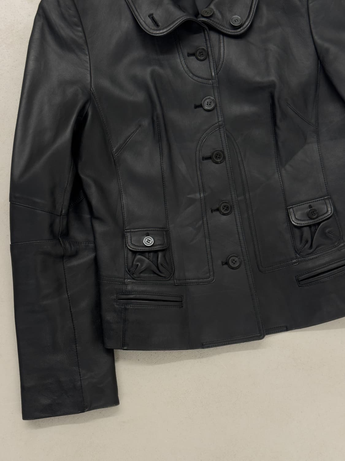  Intellection 레더 자켓 상품이미지3