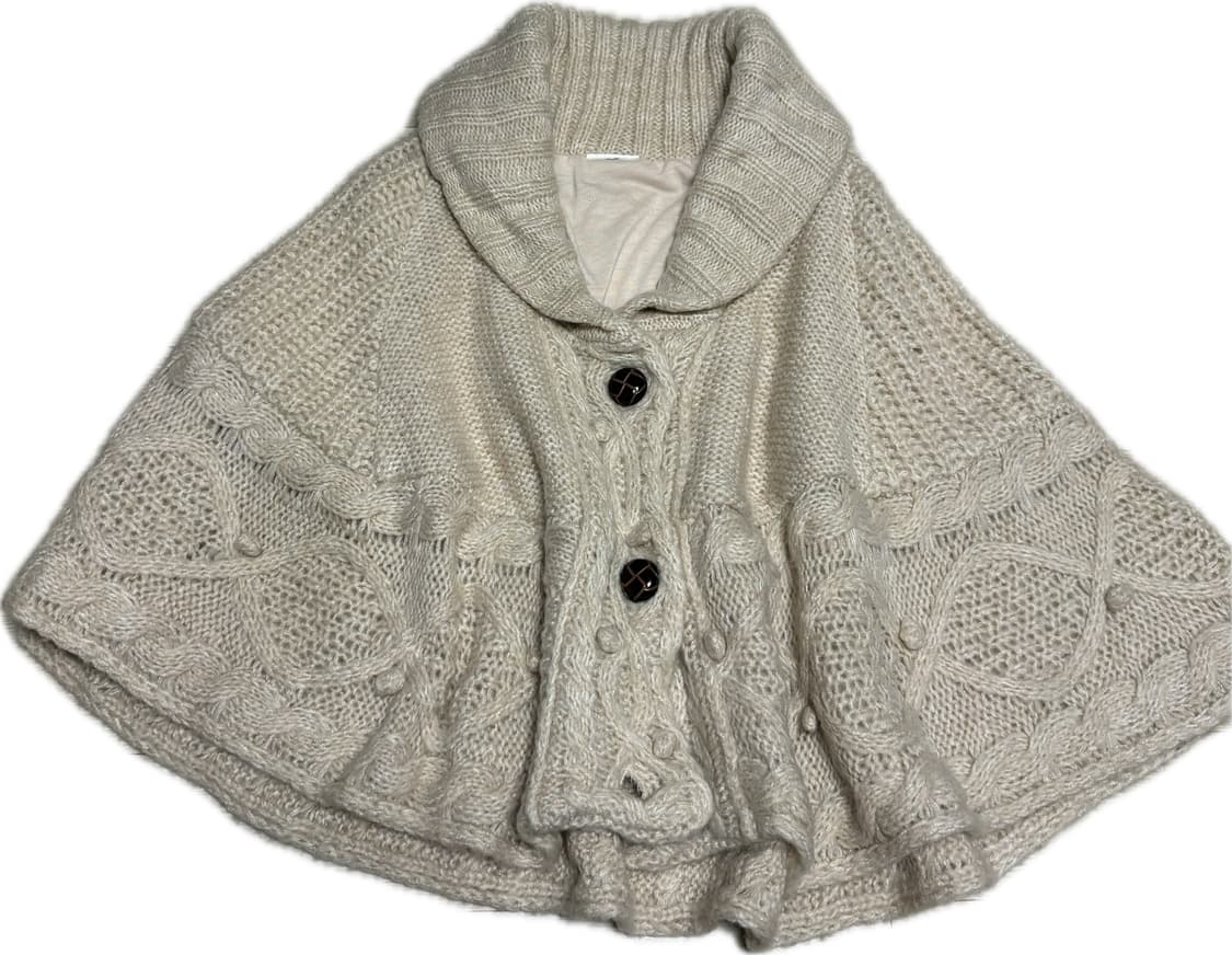 빈티지 사와코 모리 케이프 상품이미지1