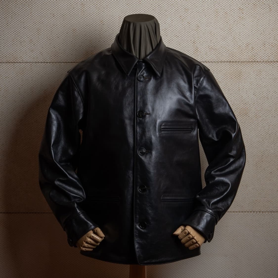 [42] 아카펠라클로딩 40's 카코트 블랙 상품이미지1