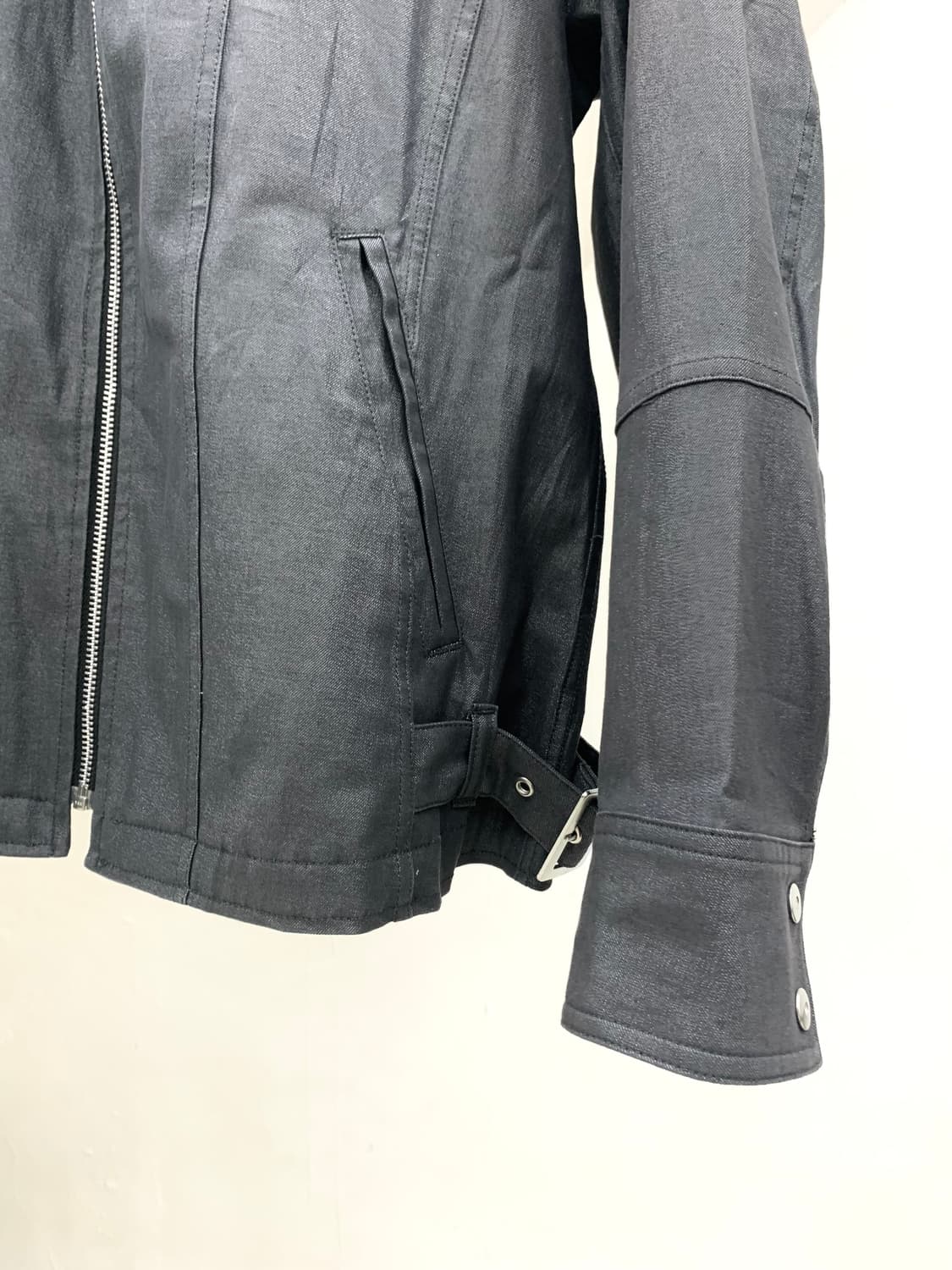 Male & Co waxed rider jacket   상품이미지5