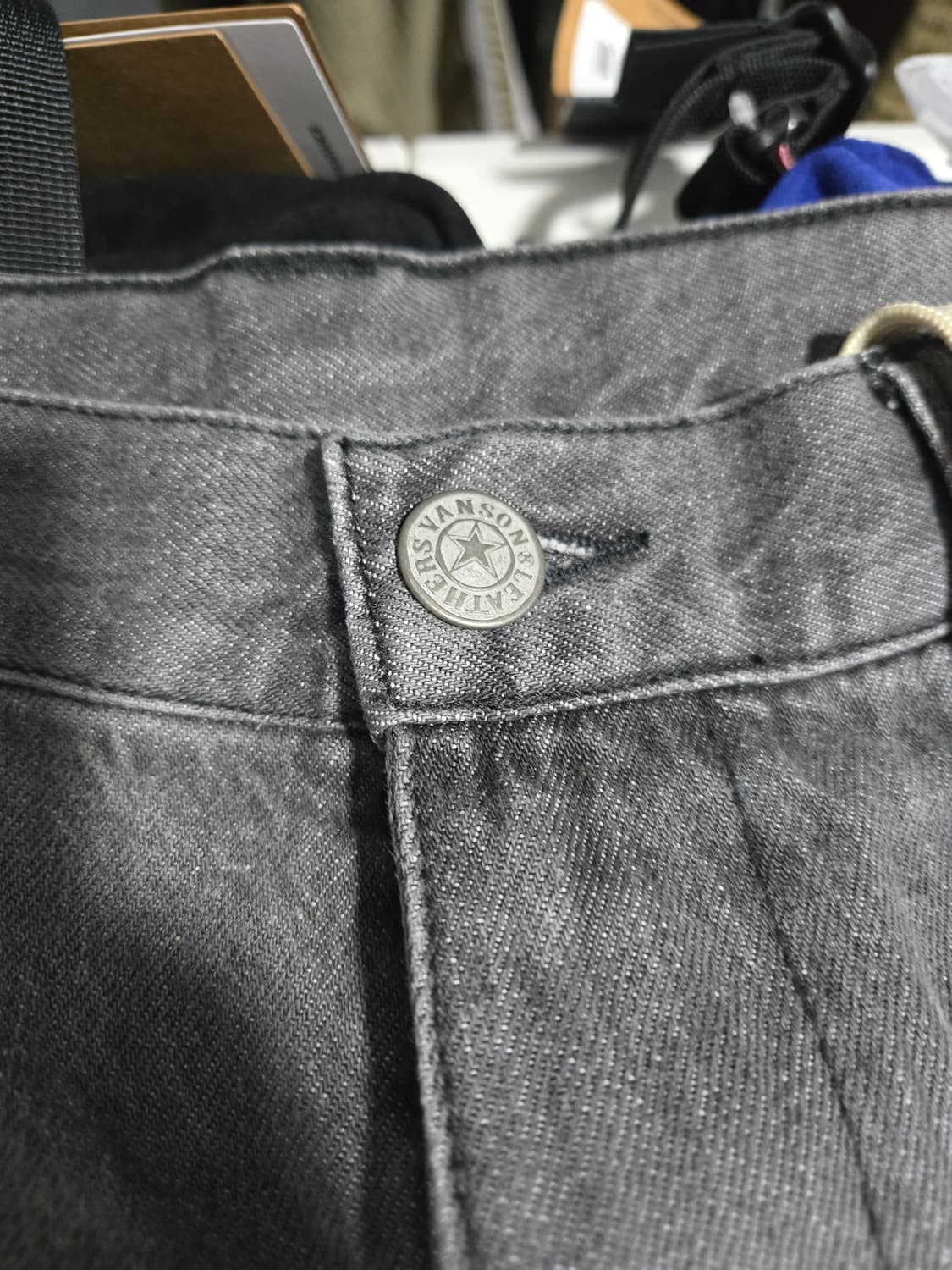 밴슨 본 데님 숏팬츠 상품이미지2
