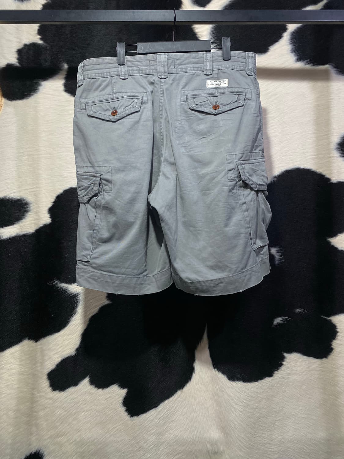 Polo Ralph Lauren 그레이 베이지 카고 버뮤다 팬츠 상품이미지5
