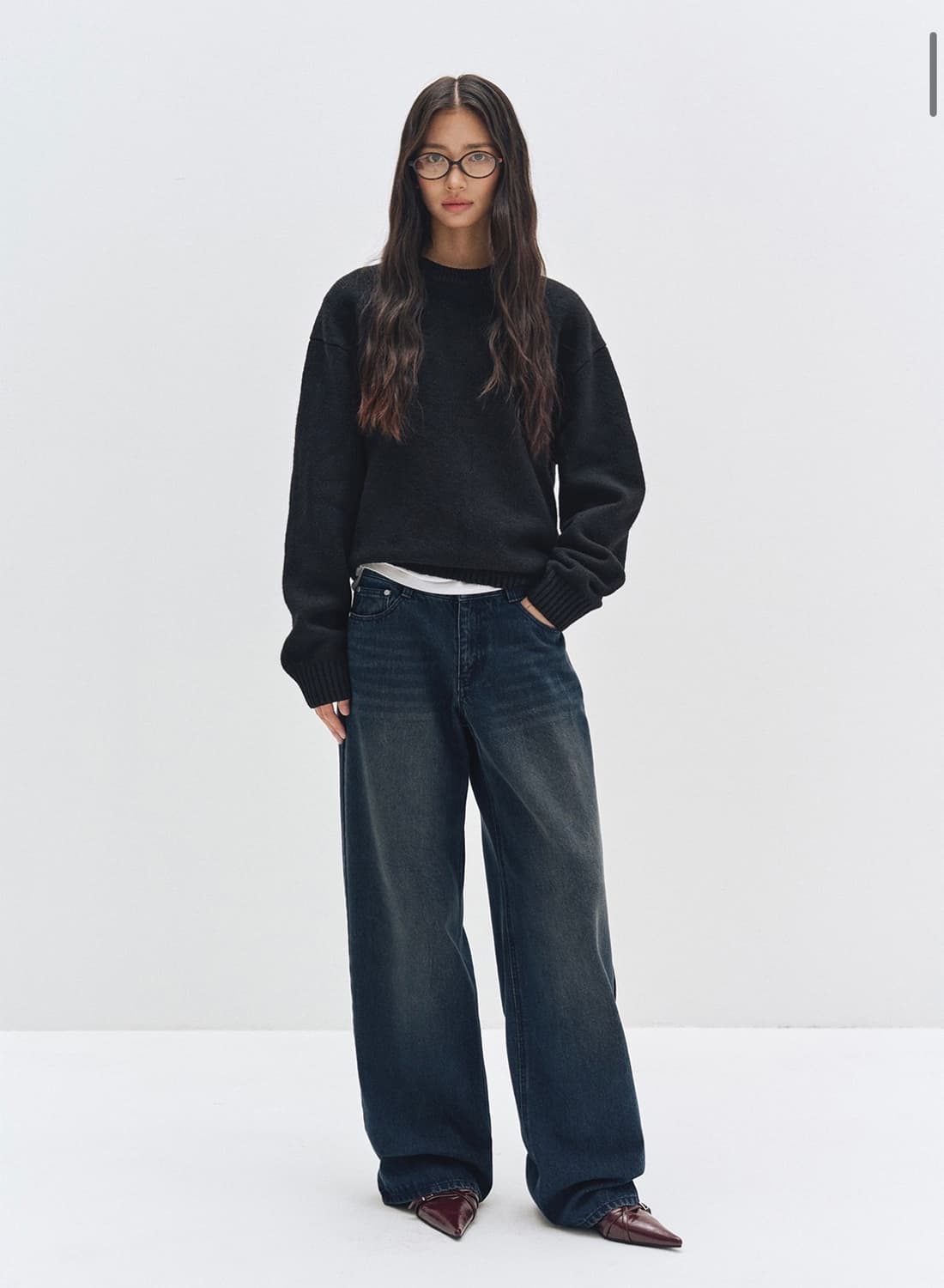 데케트 우먼 Signature Low Rise Wide Jeans DCW 상품이미지1