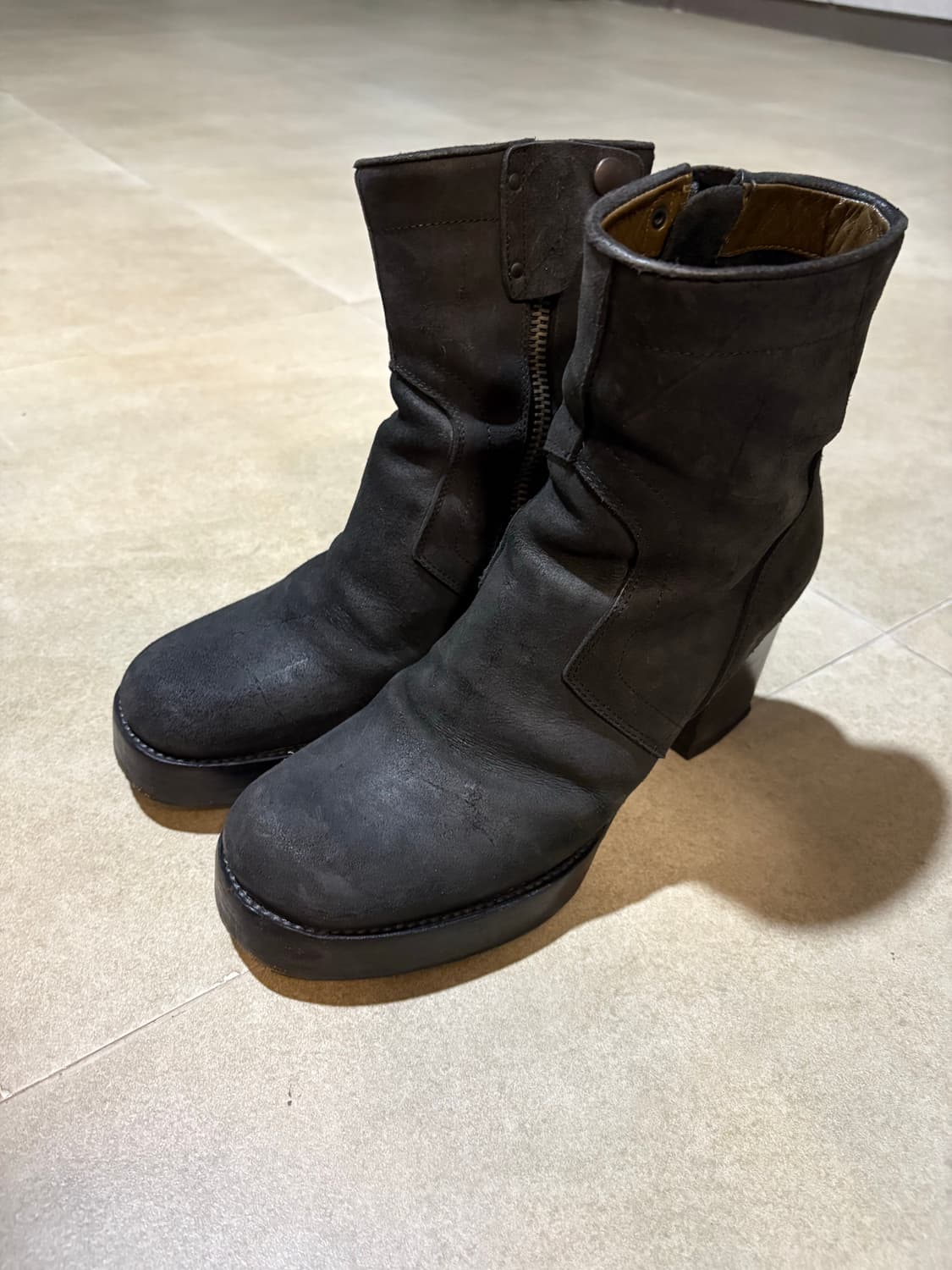 릭오웬스 06FW DUSTULATOR 힐 상품이미지1