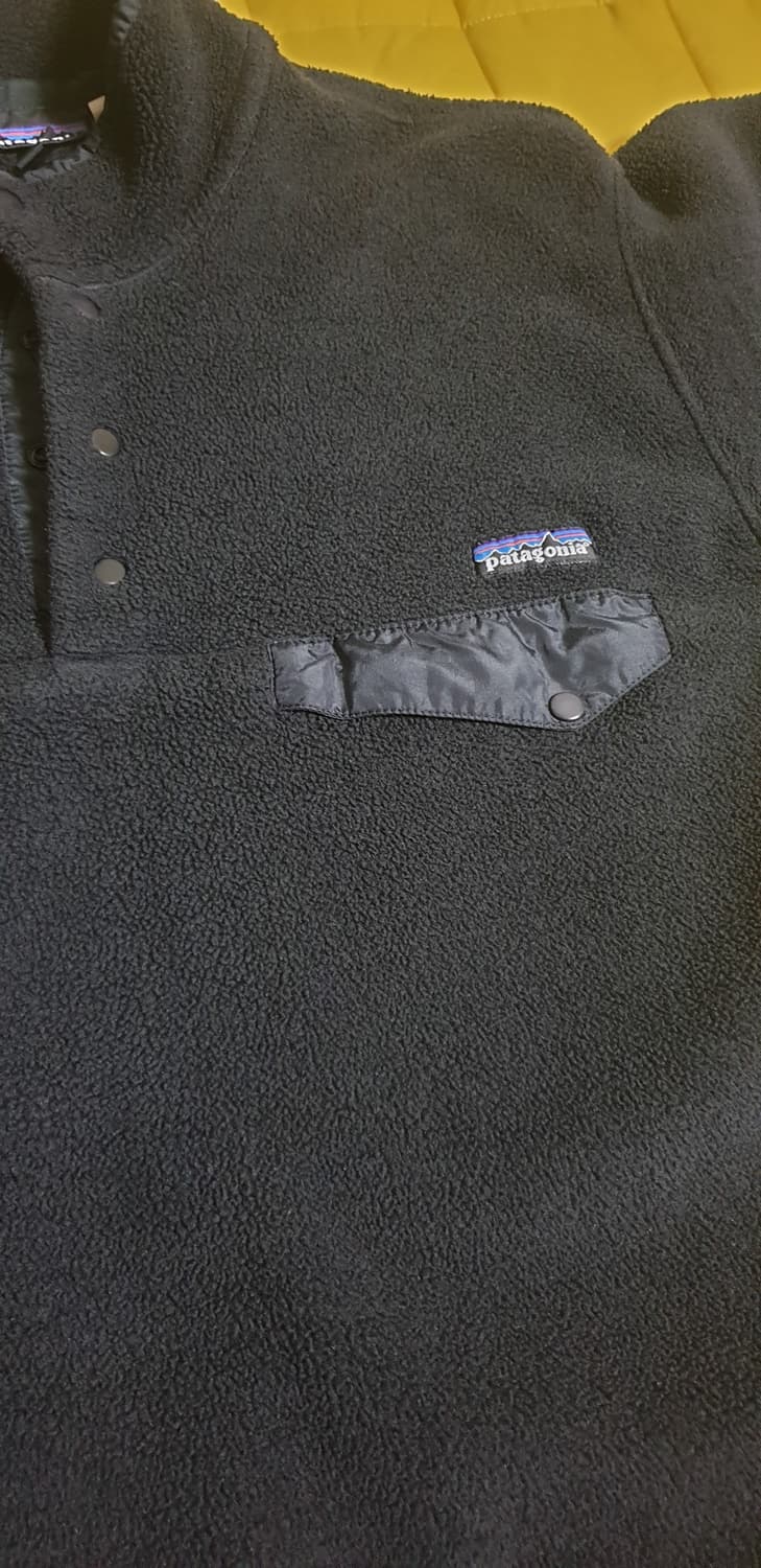 파타고니아 헤비웨이트 신칠라 풀오버 스웨터 블랙 M
 상품이미지4