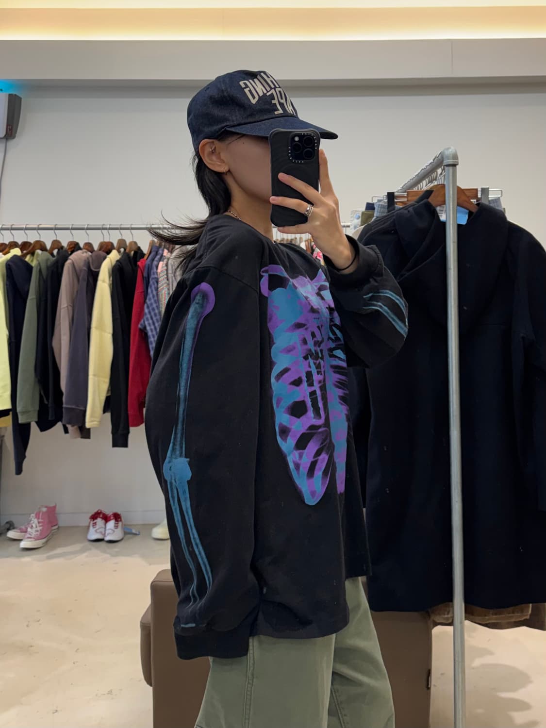 스투시 립 케이지 롱슬리브 티셔츠 상품이미지5