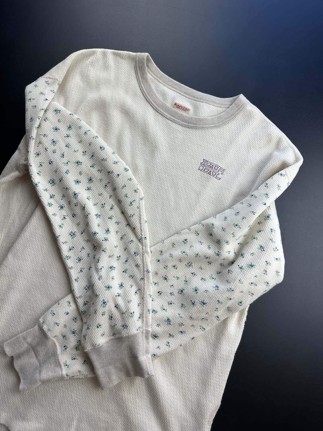 Kapital waffle jersey small flower 상품이미지1