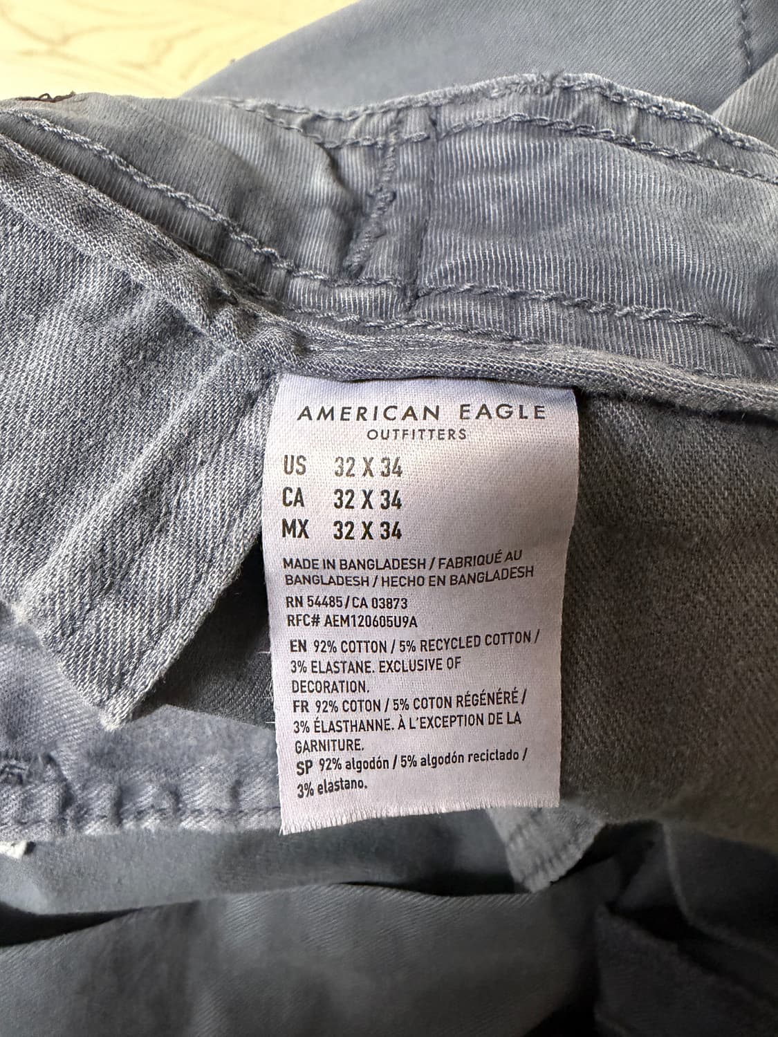 아메리칸 이글 flex 남성 카고 바지 32x34 상품이미지9