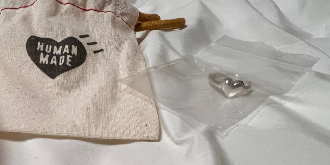 휴먼메이드 실버 하트반지 11호  상품이미지1