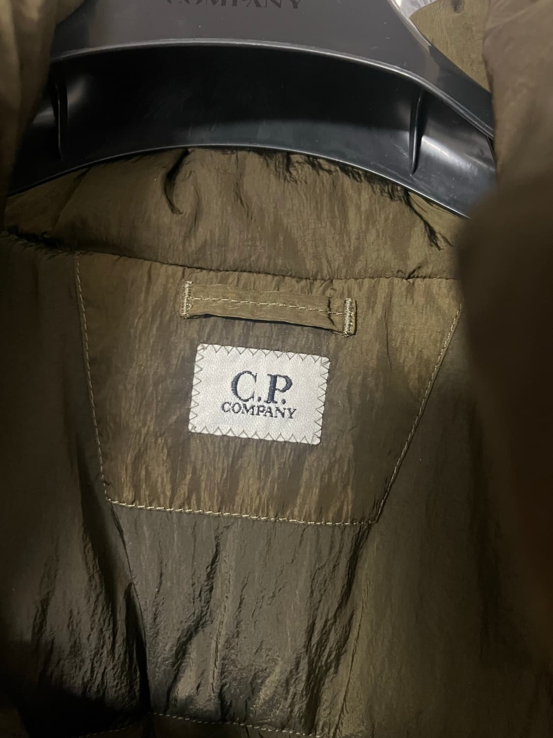 CP컴퍼니 에코크롬R 믹스드 다운 패딩 올리브그린 48 상품이미지7