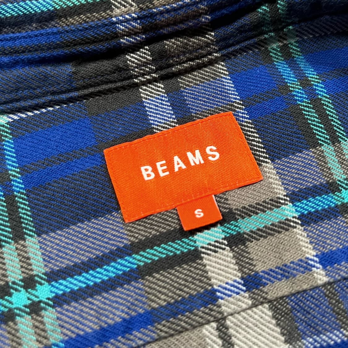 Beams 빔즈 체크셔츠 자켓 상품이미지4