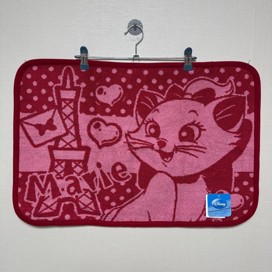 디즈니 마리 고양이 타올제질 러그 방꾸템 상품이미지1