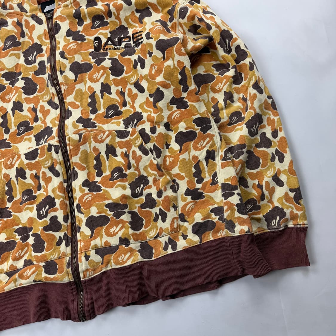 OG 베이프 사루카모 후드 집업 상품이미지3