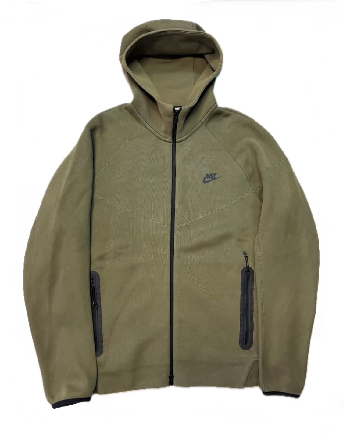 나이키 NSW 테크 플리스 윈드러너 풀 집 후드 올리브 상품이미지1