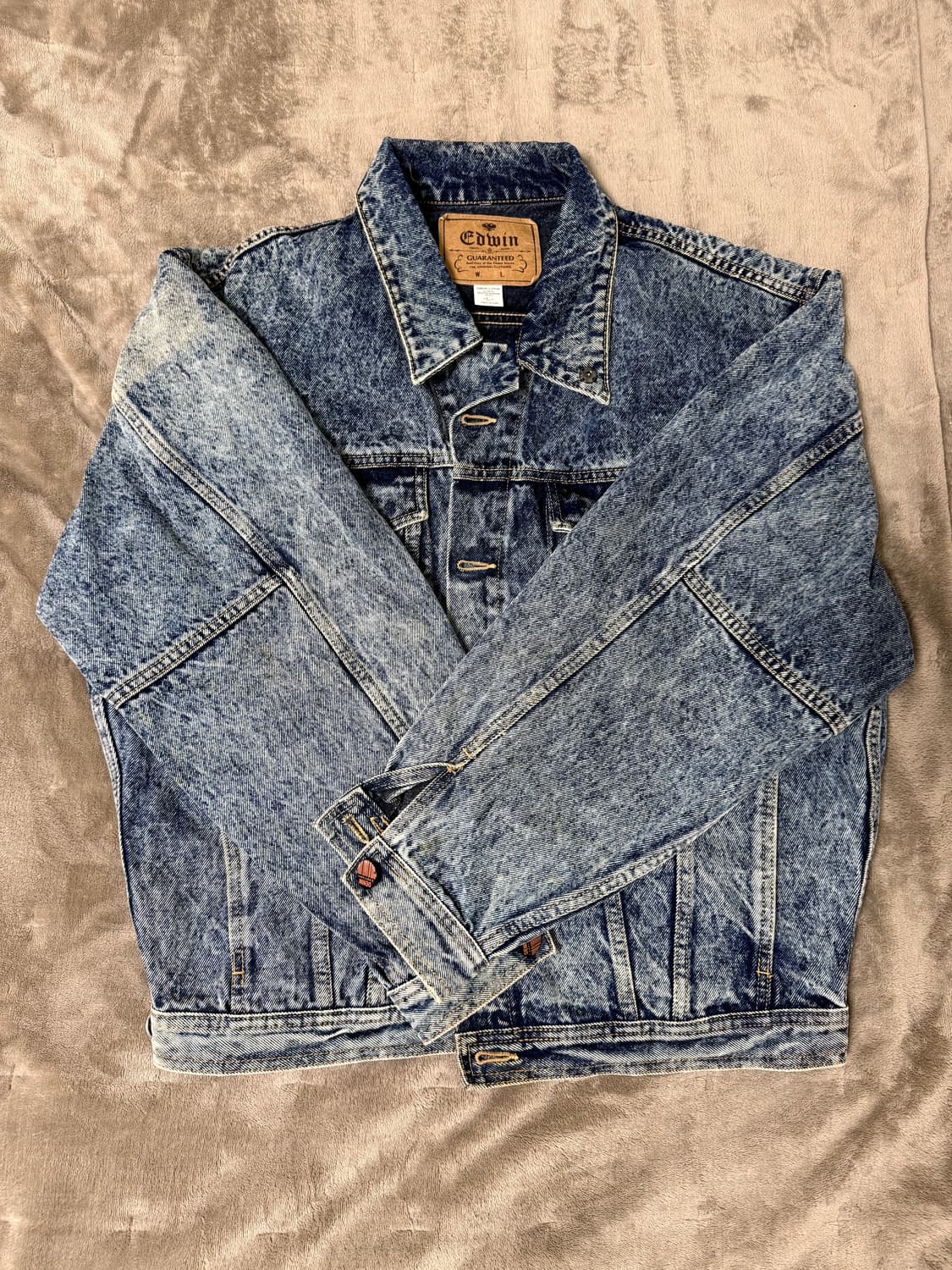 에드윈 데님 자켓 L 청자켓 상품이미지1