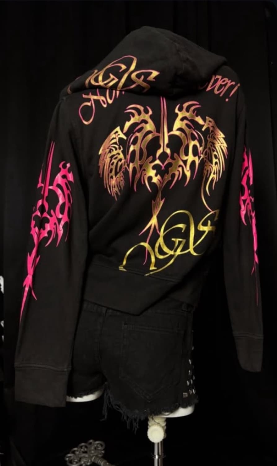 아케호무 펑크 후드집업 상품이미지1