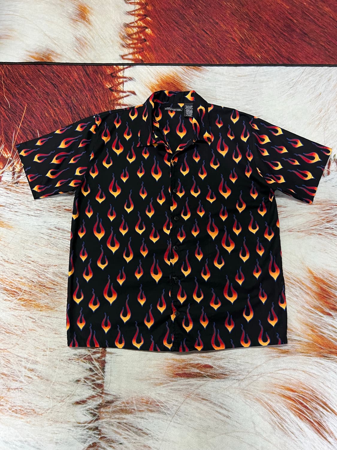 NO BOUNDARIES FLAME SHIRT 상품이미지1