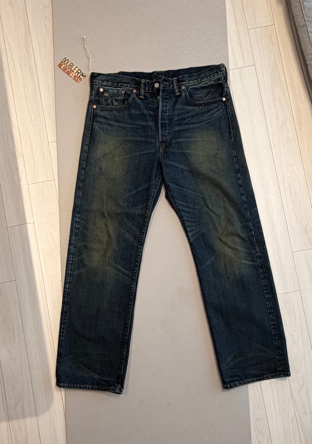 RRL 더블알엘 빈파포 기빈스 데님 팬츠 34/32 사이즈 입니다. 상품이미지1