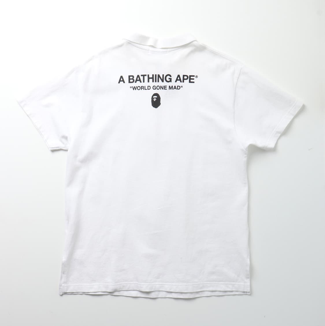 A BATHING APE Half Zip Polo Shirt 상품이미지4