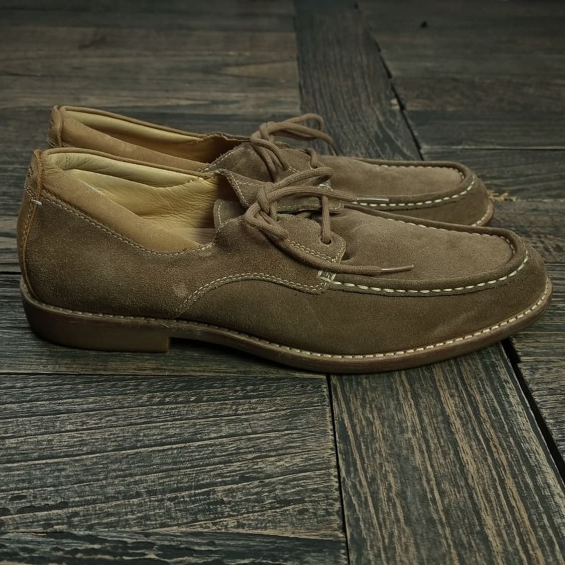 [어그 ] 안감 양털 스웨이드 보트슈즈 M17121 상품이미지3