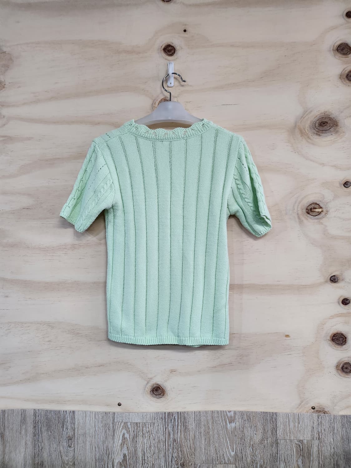 1110) 반에이크 반팔 니트 상품이미지2