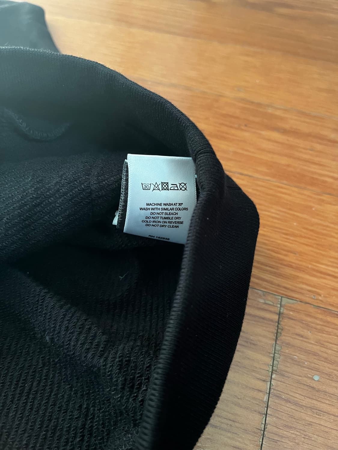 데님티어스 검은색 후드티 상품이미지7