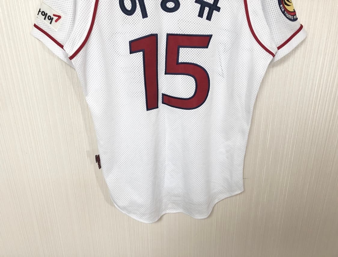KBO 비젼코리아 기아타이거즈 올드홈유니폼/져지 95 #15 이용규 상품이미지10