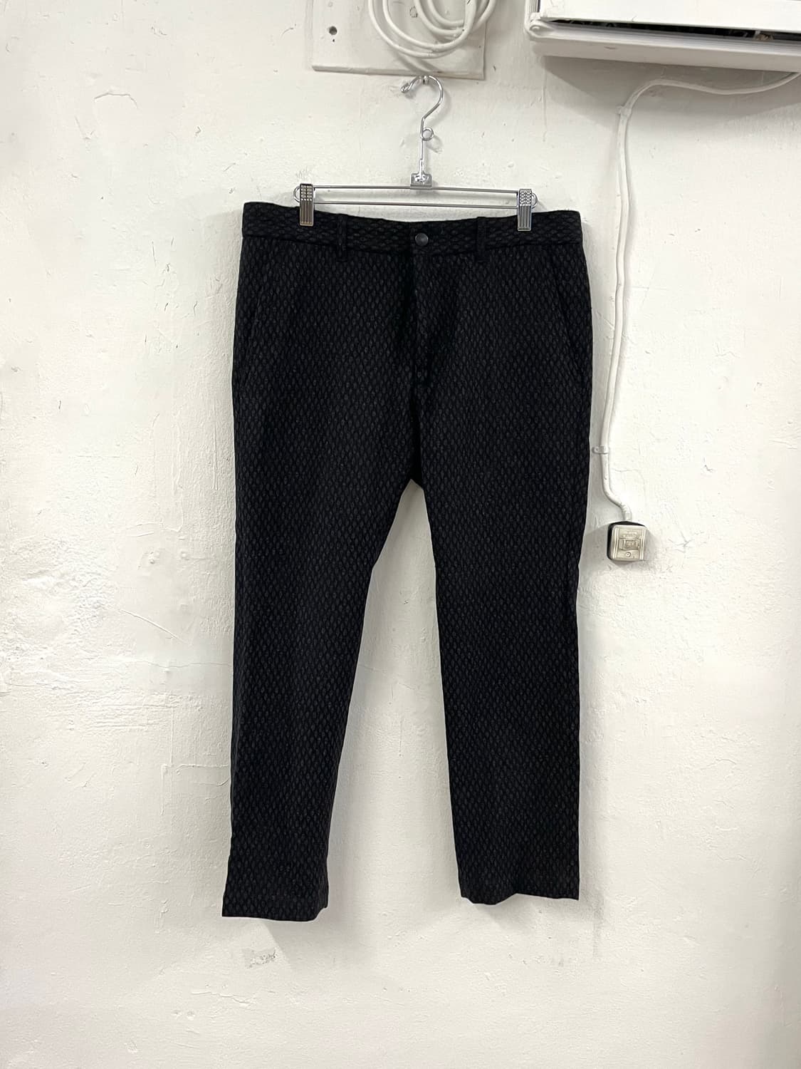 앤드뮐미스터 앰브로이드 패턴 울 트라우저 상품이미지1